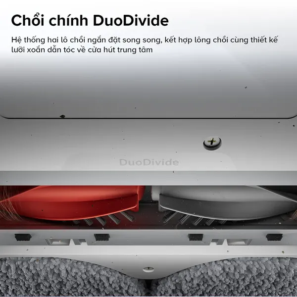 Robot Hút Bụi Lau Nhà Roborock Qrevo C Pro - Trắng