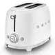 Máy Nướng Bánh Mì Smeg TSF01WHMEU Màu Trắng Nhám