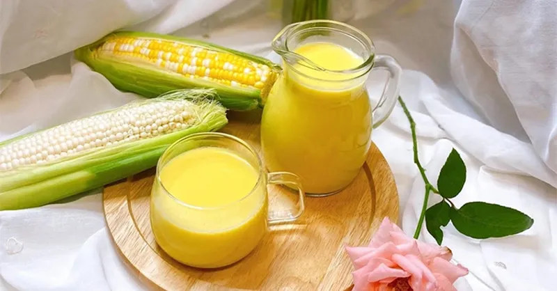 Cách làm sữa ngô bằng máy làm sữa hạt đơn giản tại nhà
