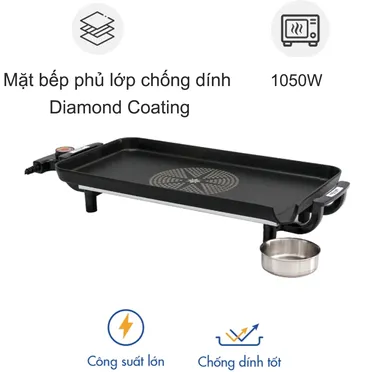 Vỉ Nướng Điện Korea King KGS-253