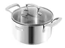 Bộ Nồi Inox Liền Khối Elmich Premium EL3100 Size 18,20,24 Quánh 16cm