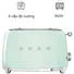 Máy Nướng Bánh Mì SMEG TSF01PGEU - Xanh Mint