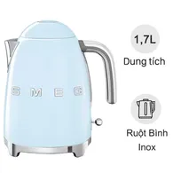 Ấm Đun Nước SMEG KLF03PBEU - Xanh Dương