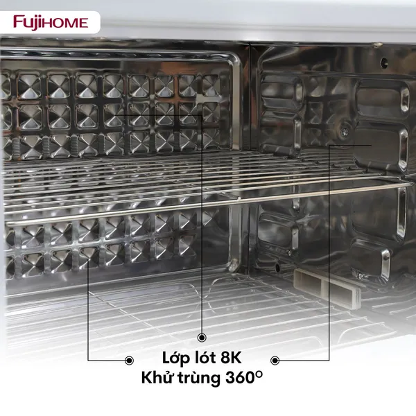 Tủ Sấy Tiệt Trùng Đa Năng Fujihome DD38