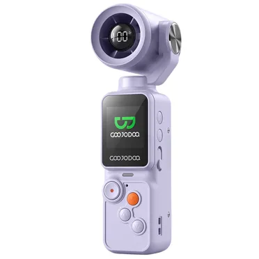 Quạt Cầm Tay Tích Hợp Camera GOOJODOQ GFS025 (PURPLE)