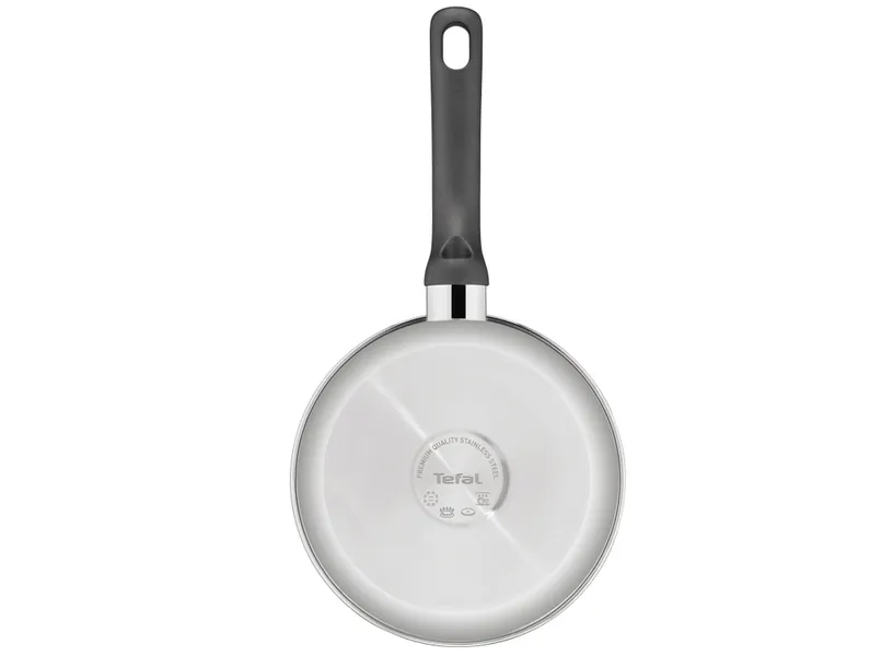 Quánh Inox Liền Khối Có Nắp Tefal Starter E3252295 - 16cm
