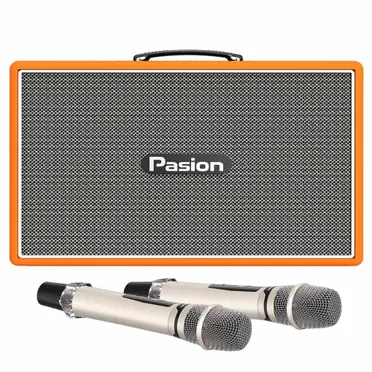 Loa Karaoke Di Động Xách Tay Paramax PASION Outro ( Orange Leather)