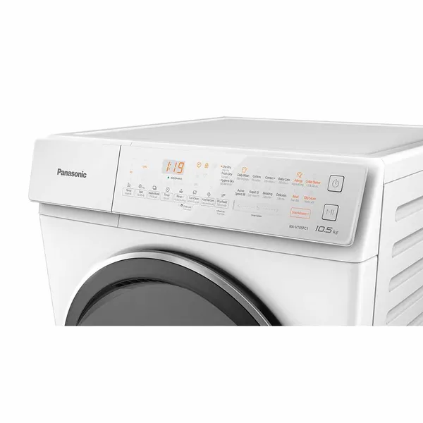 Máy Giặt Sấy Panasonic Inverter 10.5/2 Kg NA-V105FC1WV
