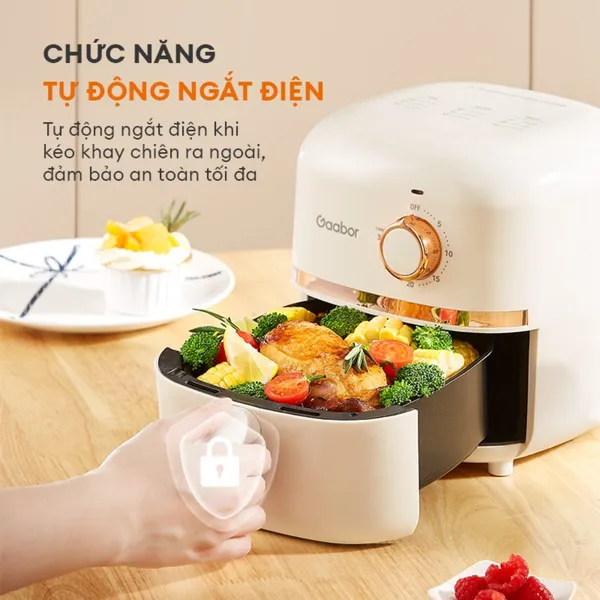 Nồi Chiên Không Dầu Gaabor AF20M-YE01A
