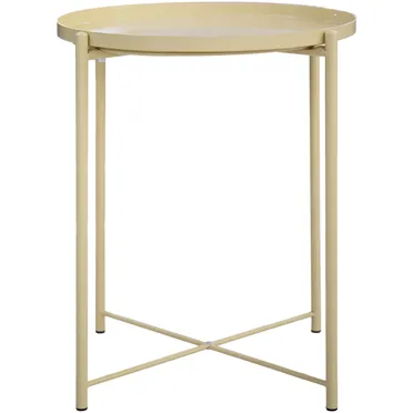 Bàn Tray Kim Loại ECOMT10 Vàng