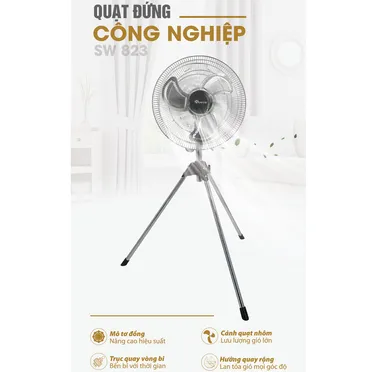 Quạt Đứng Công Nghiệp Sowun SW-823 4