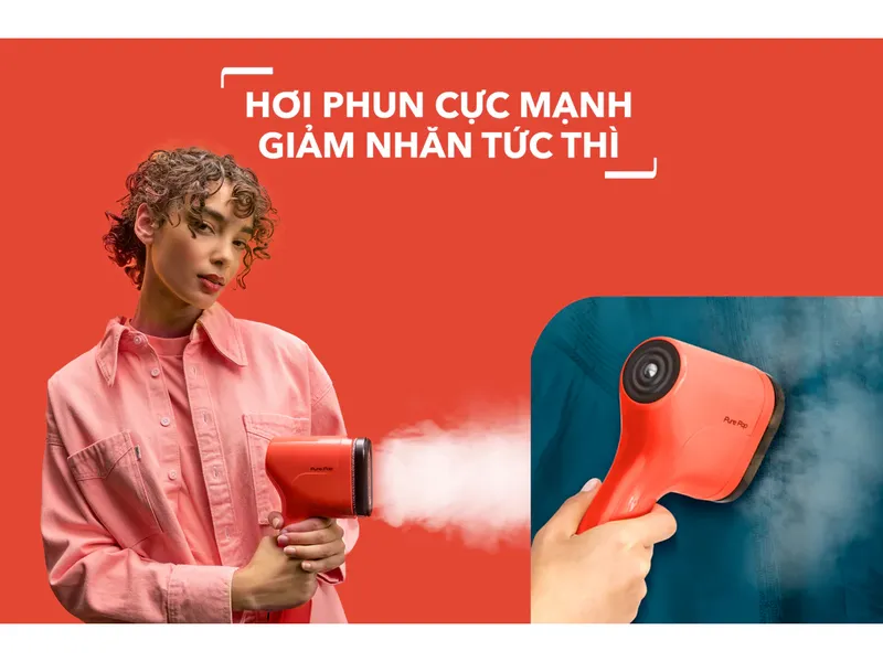 Bàn Ủi Hơi Nước Cầm Tay Pure Pop Tefal DT2022E1