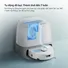 Robot Hút Bụi Roborock Curv 2 Flow Màu Trắng