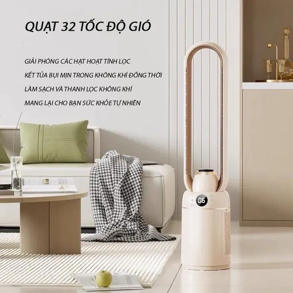Quạt Không Cánh Và Lọc Không Khí Magic Eco AC-305
