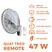 Quạt Treo Remote Nanoco NWF1612RC Màu Xám 2