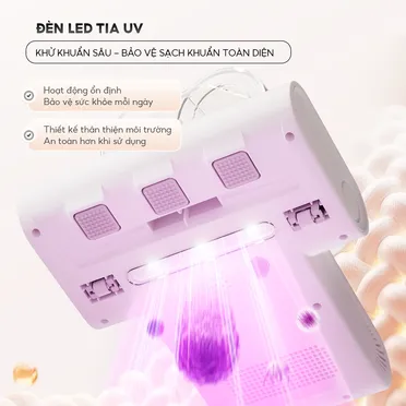 Máy Hút Bụi Đệm Giường Aqua ASM-Y201(W) - Màu Trắng 7