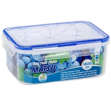 Hộp Thực Phẩm Chủ Nhật Matsu 1800ml - Duy Tân