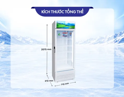 Tủ Mát Sanaky Inverter 480 Lít VH-5089K3 1