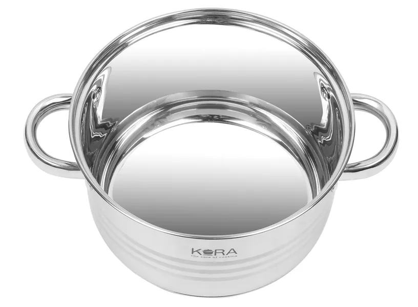 Bộ Nồi Chảo 5 đáy Inox Cao Cấp Kora GCS251