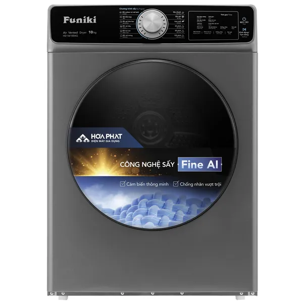 Máy Sấy Thông Hơi Funiki 10 Kg HD V6100AG