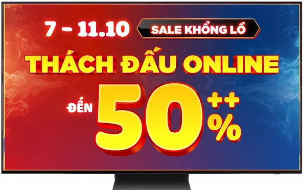 Smart Tivi Samsung OLED 4K Vision AI 77 Inch QA77S90F