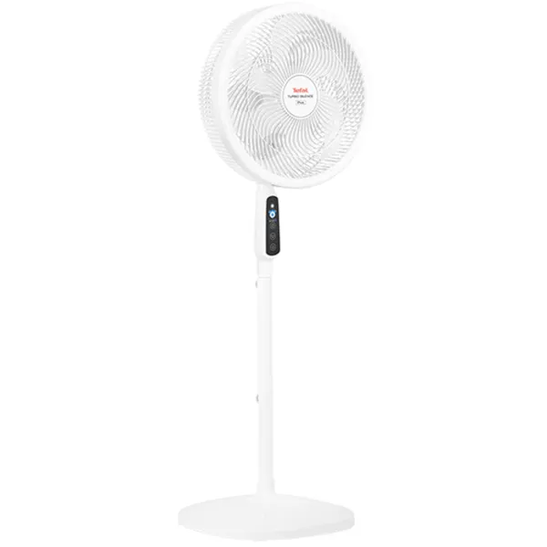 Quạt Đứng Tefal Turbo Silence Plus VH689690 - Trắng Cánh Trắng