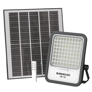 Đèn Pha Năng Lượng Mặt Trời Dùng Ngoài Trời, Sân Vườn Eco Sunhouse SHE-LECPLSE01.200W 3