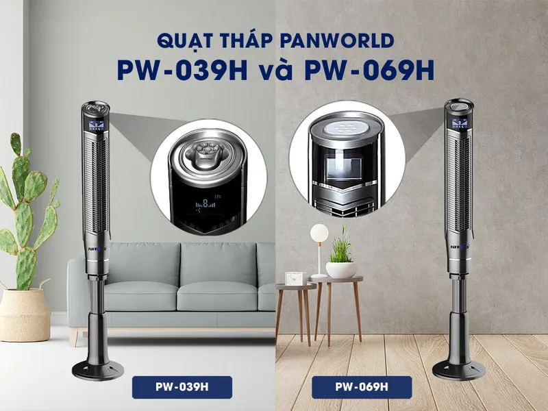 Quạt tháp Panworld PW-039H(G)
