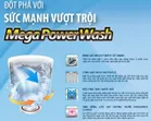 Hiệu ứng th&aacute;c nước đ&ocirc;i tr&ecirc;n m&aacute;y giặt Toshiba