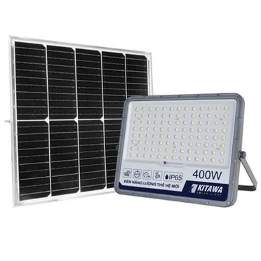 Đèn Pha Chống Chói Năng Lượng Mặt Trời 400W Kitawa FL1400