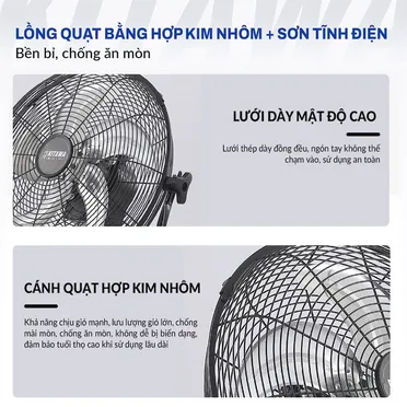 Quạt Chân Quỳ Năng Lượng Mặt Trời Kitawa 30W SF1.30 3
