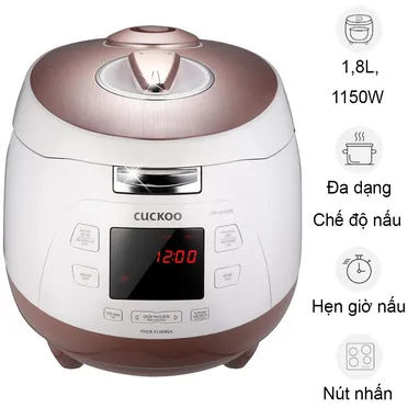 Nồi Cơm Điện Cuckoo CRP-M1000S 1.8 Lít - Hàn Quốc