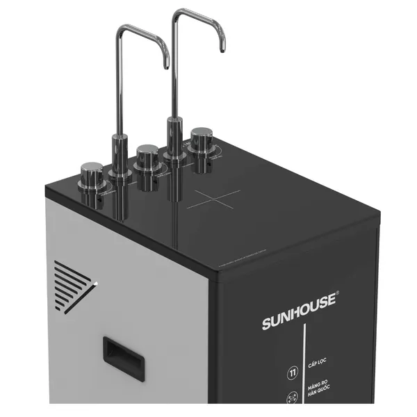 Máy Lọc Nước RO Nóng Nguội Lạnh Hydrogen Sunhouse UltraPURE 11 Lõi SHA76226L