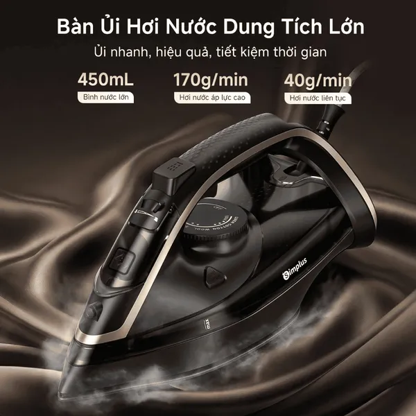 Bàn Ủi Hơi Nước Simplus GTJH024BK00-VIP