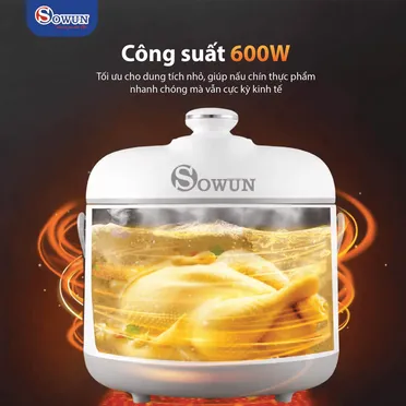 Nồi Áp Suất Điện Sowun SW 683 2.0 Lít 8