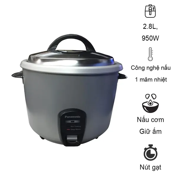 Nồi Cơm Điện Panasonic SR-E28SRA 2.8 lít