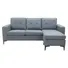 Sofa L (góc trái) Thor Xám đậm