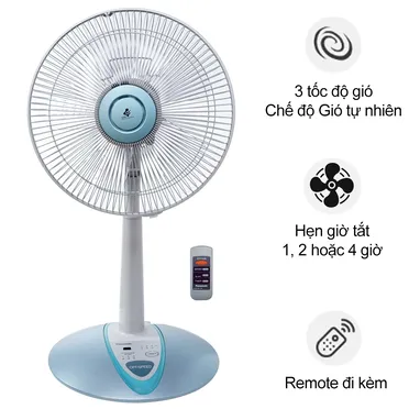 Quạt Đứng Panasonic F-307KH Màu Xanh