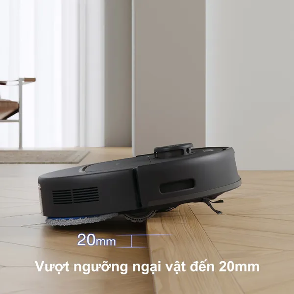 Robot Hút Bụi Lau Nhà Ecovacs Deebot N30 Pro Omni Đen
