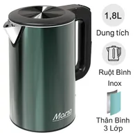 Ấm Đun Siêu Tốc 3 Lớp Sunhouse Mama SHD1389 1.8 Lít