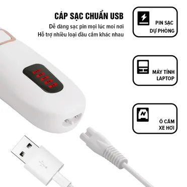 Máy Cạo Lông Coclear Hoạt Động Bằng Điện CS5509 8