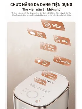 Nồi Cơm Điện Tử Joyoung JNRC-401 4 Lít 4