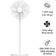 Quạt Đứng Xiaomi Mi Smart Standing Fan 2 Lite (PYV4007GL)