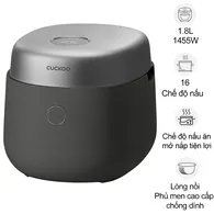 Nồi Cơm Điện Tử Áp Suất Cao Tần Cuckoo CRP-NHTR1010FB 1.8 Lít - Xuất Xứ Hàn Quốc