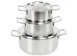 Bộ 3 Nồi Inox 1 Đáy Rainy RN06TTY