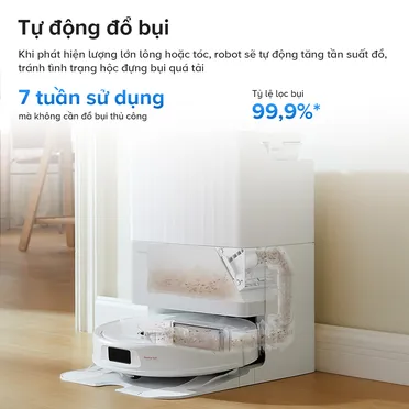 Robot Hút Bụi Lau Nhà Roborock Q Revo 5AE - Trắng 20