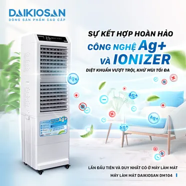 Quạt Điều Hòa Daikiosan DM104 300W 18