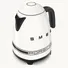 Ấm Đun Siêu Tốc 1.7 Lít Smeg KLF03PCWEU Màu Trắng Porsche