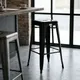 Ghế Bar D-5 Sắt Đen