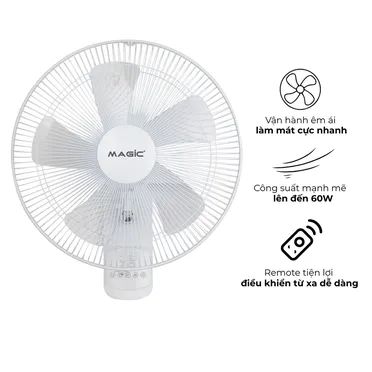 Quạt Treo Tường Magic Eco A-259 60W 3
